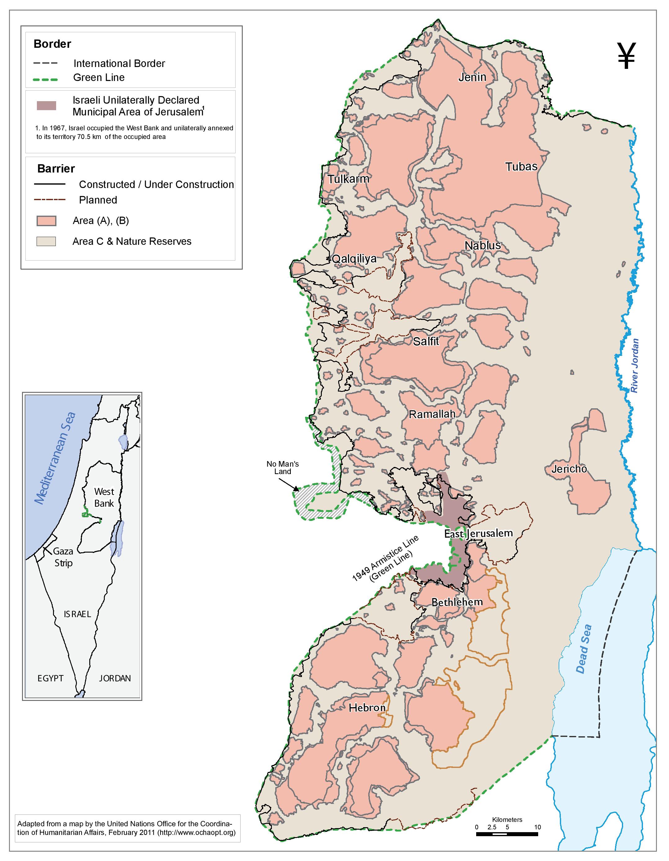 1967 west bank settlements