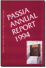 PASSIA Annual Report 1994