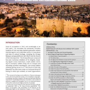 Heritage Protection in East Jerusalem under International Law